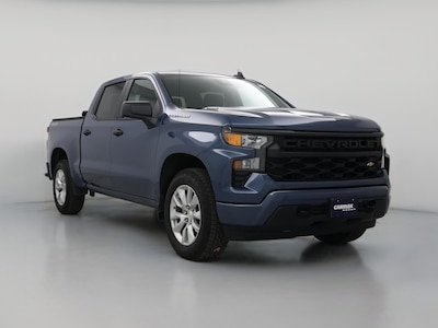 Blue 2024 Chevrolet Silverado 1500 Custom