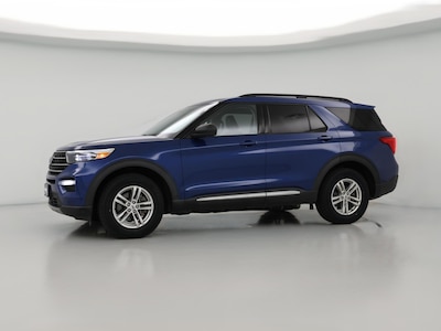 Blue 2020 Ford Explorer XLT