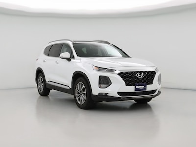 White 2020 Hyundai Santa Fe SEL