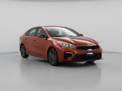 Orange 2020 Kia Forte GT-Line