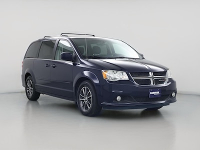 Blue 2017 Dodge Grand Caravan SXT