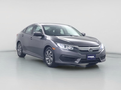 Gray 2018 Honda Civic EX