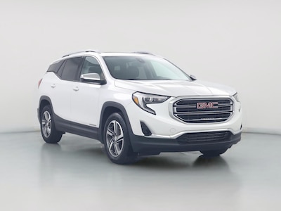 White 2021 GMC Terrain SLT