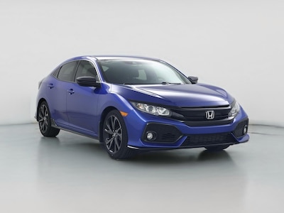 Blue 2019 Honda Civic Sport