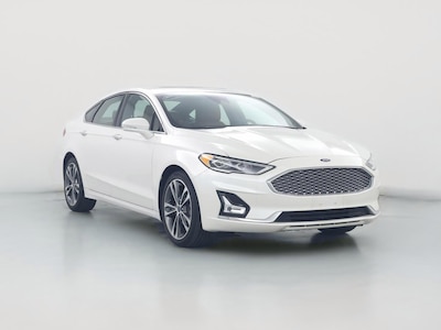 White 2020 Ford Fusion Titanium
