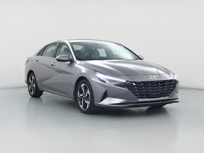 Gray 2023 Hyundai Elantra Limited
