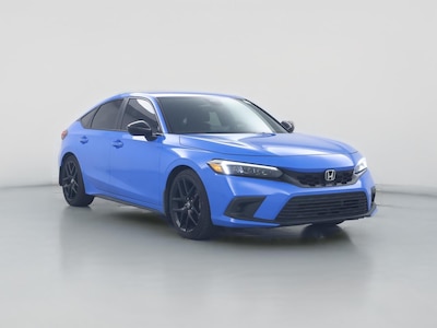 Blue 2024 Honda Civic Sport