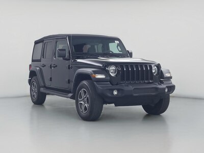 Black 2022 Jeep Wrangler Unlimited Sport S