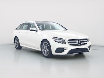White 2017 Mercedes-Benz E400