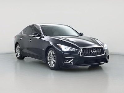 Black 2020 Infiniti Q50 Luxe