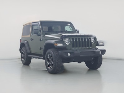 Green 2021 Jeep Wrangler Sport S