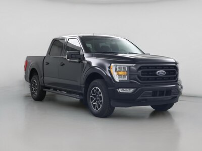 Black 2022 Ford F150 XLT