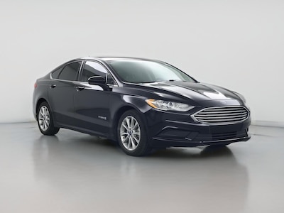 Black 2017 Ford Fusion Hybrid SE