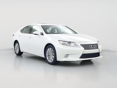 White 2015 Lexus ES 350