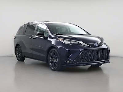 Blue 2024 Toyota Sienna Hybrid XSE