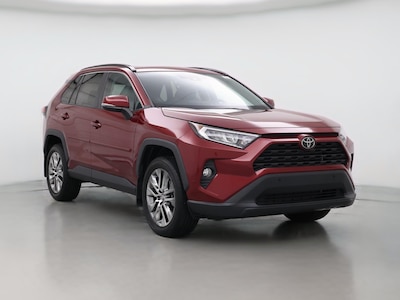 Red 2019 Toyota RAV4 XLE Premium