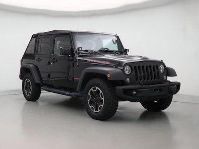 Black 2016 Jeep Wrangler Unlimited Rubicon Hard Rock
