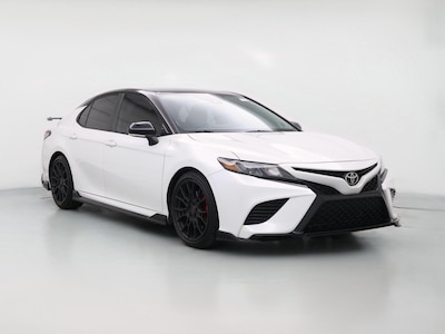 White 2022 Toyota Camry TRD
