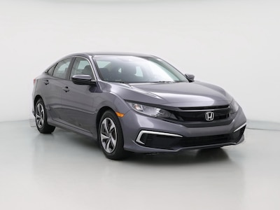 Gray 2019 Honda Civic LX
