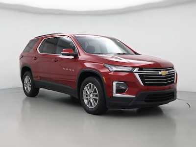 Red 2023 Chevrolet Traverse LT Cloth