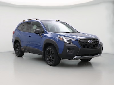 Blue 2022 Subaru Forester Wilderness