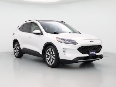 White 2020 Ford Escape Hybrid Titanium