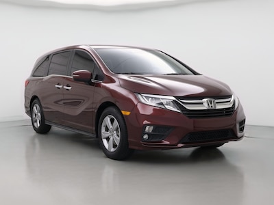 Red 2018 Honda Odyssey EX-L