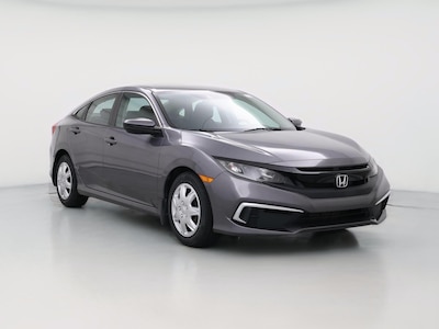 Silver 2019 Honda Civic LX