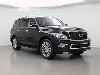 Black 2016 Infiniti QX80