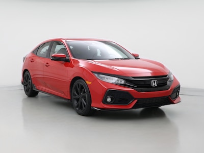Red 2017 Honda Civic Sport Touring