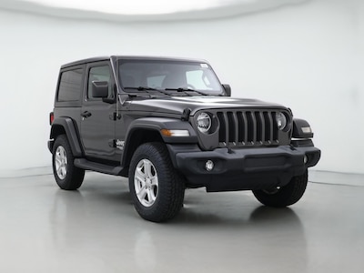 Gray 2021 Jeep Wrangler Sport S