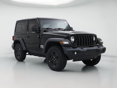 Black 2020 Jeep Wrangler Sport