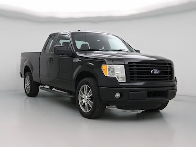Black 2014 Ford F150 STX