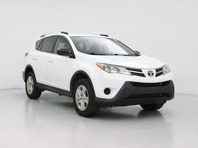 White 2015 Toyota RAV4 LE