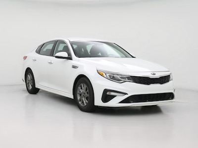 White 2019 Kia Optima LX