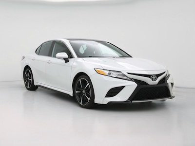 White 2020 Toyota Camry XSE