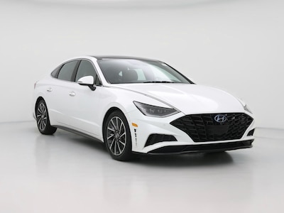White 2020 Hyundai Sonata Limited