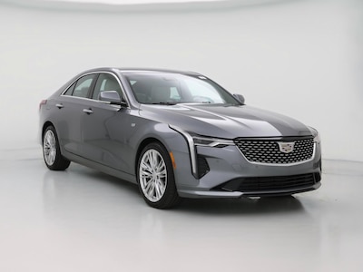 Gray 2022 Cadillac CT4 Premium Luxury