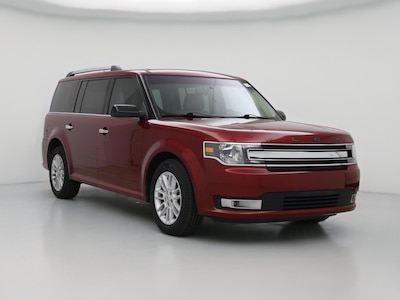 Red 2019 Ford Flex SEL