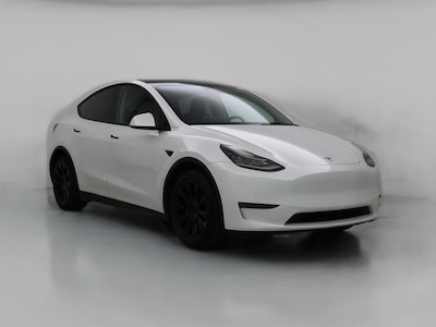 White 2021 Tesla Model Y Long Range