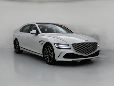 White 2025 Genesis G80 2.5T Advanced