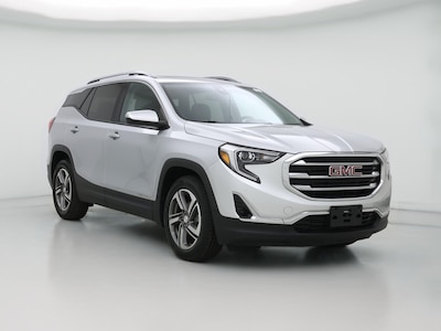 Silver 2021 GMC Terrain SLT
