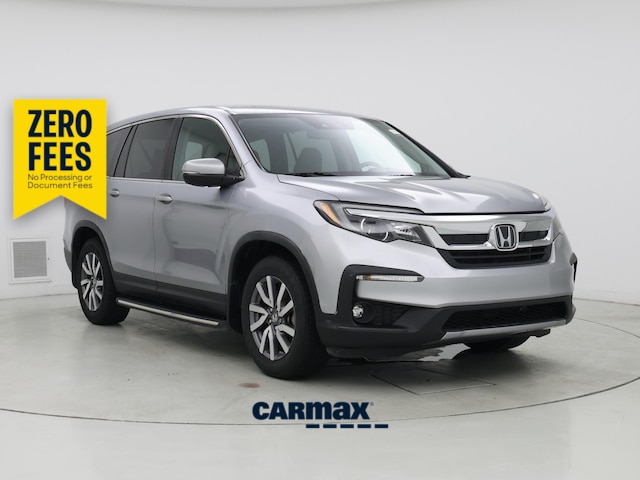 Silver 2022 Honda Pilot EX-L FWD SUV / Crossover Front-Wheel Drive Automatic
