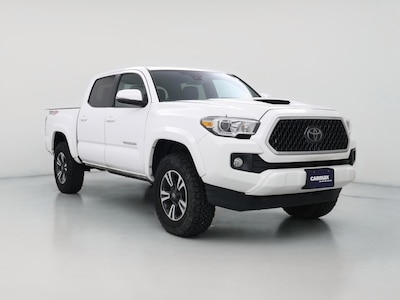 White 2018 Toyota Tacoma TRD Sport