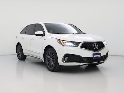White 2019 Acura MDX SH-AWD A-Spec