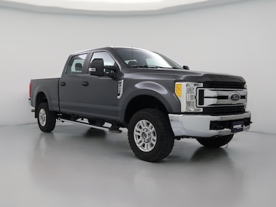 Gray 2017 Ford F250 XLT