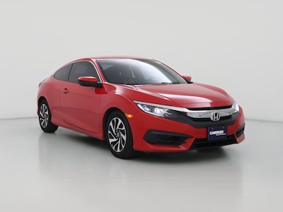 Red 2016 Honda Civic LX-P
