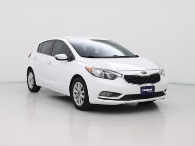 White 2014 Kia Forte5 EX