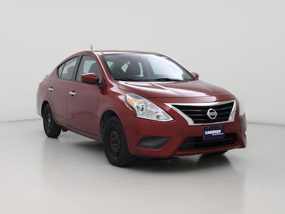 Red 2019 Nissan Versa SV
