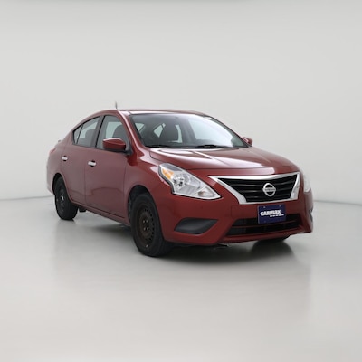 Red 2019 Nissan Versa SV